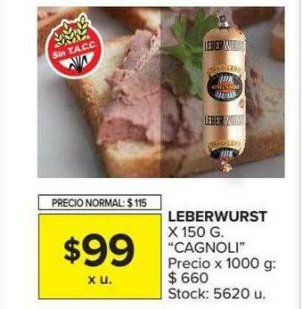 Carrefour Market Leberwurst oferta