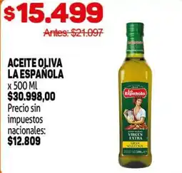 Makro La española aceite oliva oferta