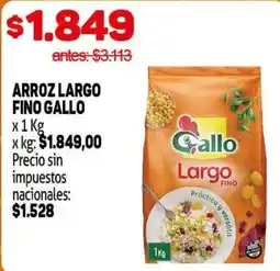 Makro Gallo arroz largo fino oferta