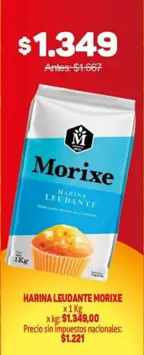Makro Morixe harina leudante oferta
