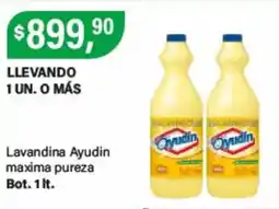 Supermercados Damesco Ayudin lavandina maxima pureza oferta