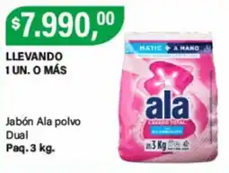 Supermercados Damesco Ala jabón polvo dual oferta
