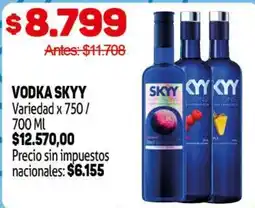 Makro Skyy vodka oferta