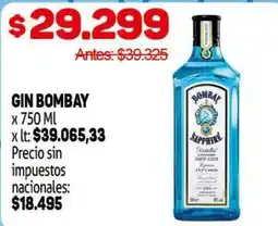 Makro Bombay sapphire gin oferta