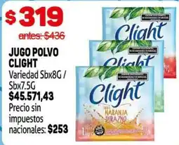 Makro Clight jugo polvo oferta
