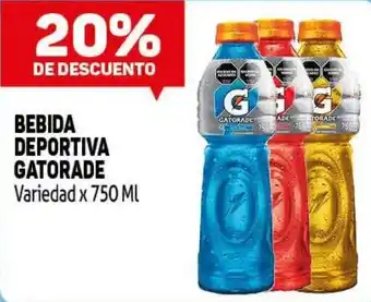 Makro Gatorade bebida deportiva oferta