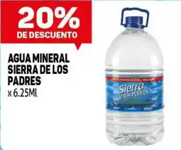 Makro Sierra de los padres agua mineral oferta
