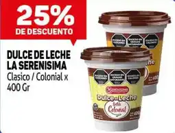 Makro La serenisima dulce de leche estilo colonial oferta
