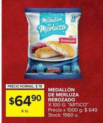 Carrefour Market Medallón De Merluza Rebozado oferta