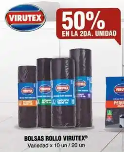 Makro Virutex bolsas rollo oferta