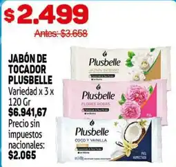 Makro Plusbelle jabón de tocador oferta
