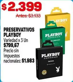 Makro Playboy preservativos oferta