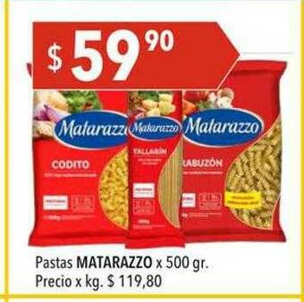 Hergo Pastas Matarazzo oferta