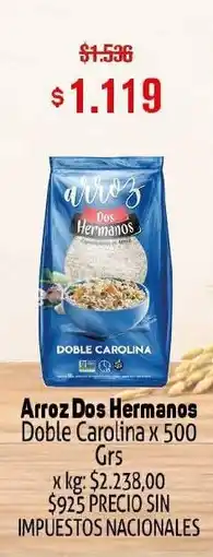 Makro Dos Hermanos arroz doble carolina oferta