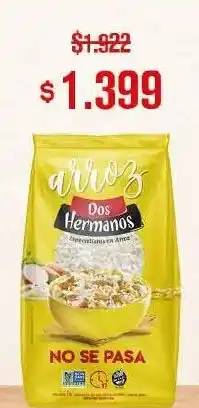 Makro Dos hermanos arroz oferta