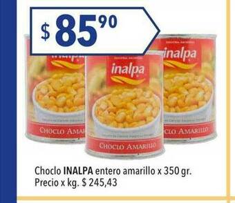Hergo Choclo Inalpa Entero Amarillo oferta