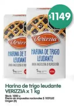 Supermercados Buenos Días Verizzia harina de trigo leudante oferta