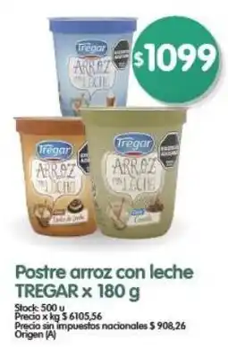 Supermercados Buenos Días Tregar postre arroz con leche oferta