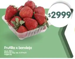Supermercados Buenos Días Frutilla oferta
