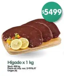 Supermercados Buenos Días Hígado oferta