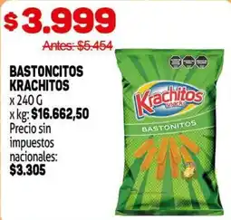 Makro Krachitos bastonitos oferta