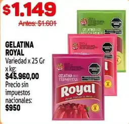 Makro Royal gelatina oferta