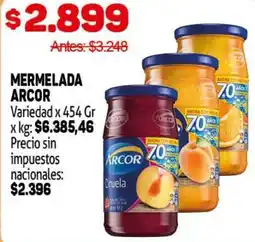 Makro Arcor mermelada oferta