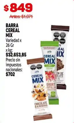Makro Cereal mix oferta