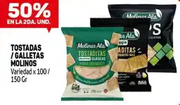 Makro Molinossala tostadas galletas oferta