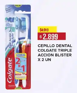 Makro Colgate cepillo dental triple accion blister oferta