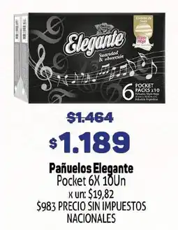 Makro Elegante pañuelos oferta