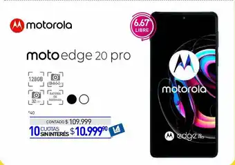 La Anonima Motorola Motoedge 20 Pro oferta