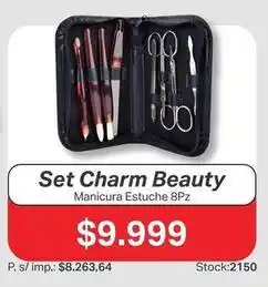 Ferniplast Set charm beauty manicura estuche 8pz oferta