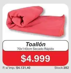 Ferniplast Toallón oferta