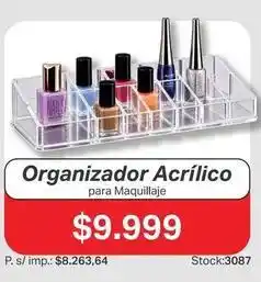 Ferniplast Organizador acrílico para maquillaje oferta