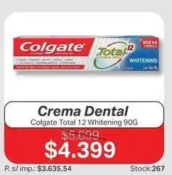 Ferniplast Colgate - total 12 whitening oferta