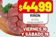 Almacor Riñón el kilo oferta