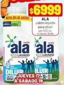 Almacor Ala - jabón líquido oferta
