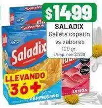 Almacor Saladix - galleta copetin oferta
