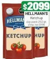 Almacor Hellmann's - ketchup doy pack oferta