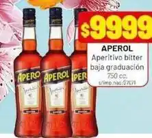 Almacor Aperol - aperitivo bitter baja graduación oferta
