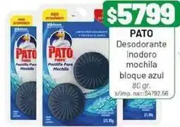 Almacor Desodorante inodoro mochila bloque azul oferta