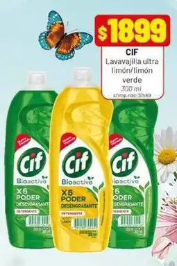 Almacor Cif - lavavajilla ultra limón/limón oferta