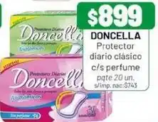 Almacor Doncella - protector diario cl uevo sico c/s perfume oferta