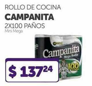 La Gallega Supermercados Rollo De Cocina Campanita oferta