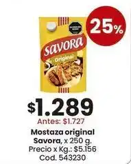 Savora - mostaza original