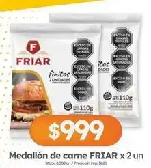 Cordiez Friar - medallón de carne oferta