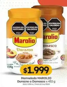 Cordiez Marolio - mermelada durazno o damasco oferta