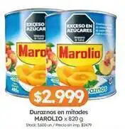 Cordiez Marolio - duraznos en mitades oferta
