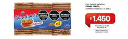 Cooperativa Obrera Primer - pack familiar galletitas sandwich clásicas oferta